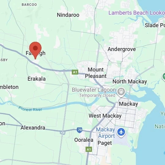 Map showing Chelona Group at 3A Refalo Drive, Farleigh, Queensland